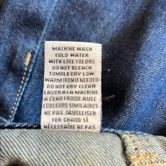 Velvet Heart M blue Nikki high waist denim maxi skirt front split - Picture 6 of 7